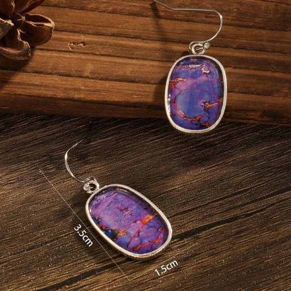 Bohemian Boho Style Earrings With A Unique Design - Picture 3 of 3